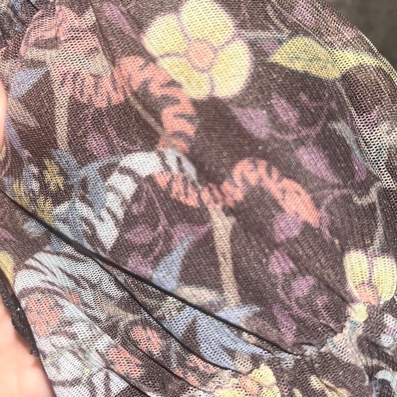 Urban Outfitters Tegan Mesh Mini Dress Size Small Petite - Picture 9 of 9